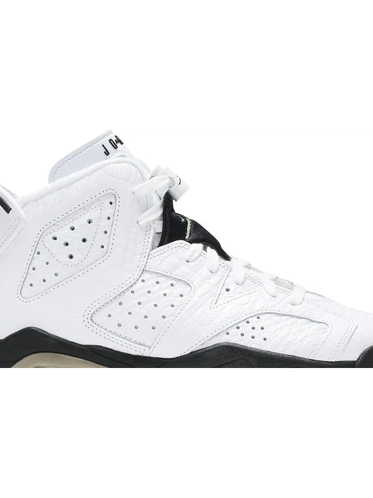 Кроссовки Air Jordan 6 Retro BG Alligator — изображение 2 из 8, серый