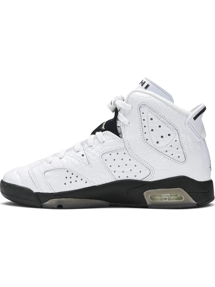 Кроссовки Air Jordan 6 Retro BG Alligator — изображение 3 из 8, серый