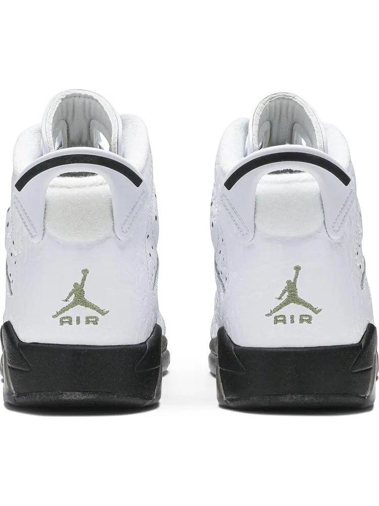 Кроссовки Air Jordan 6 Retro BG Alligator — изображение 6 из 8, серый