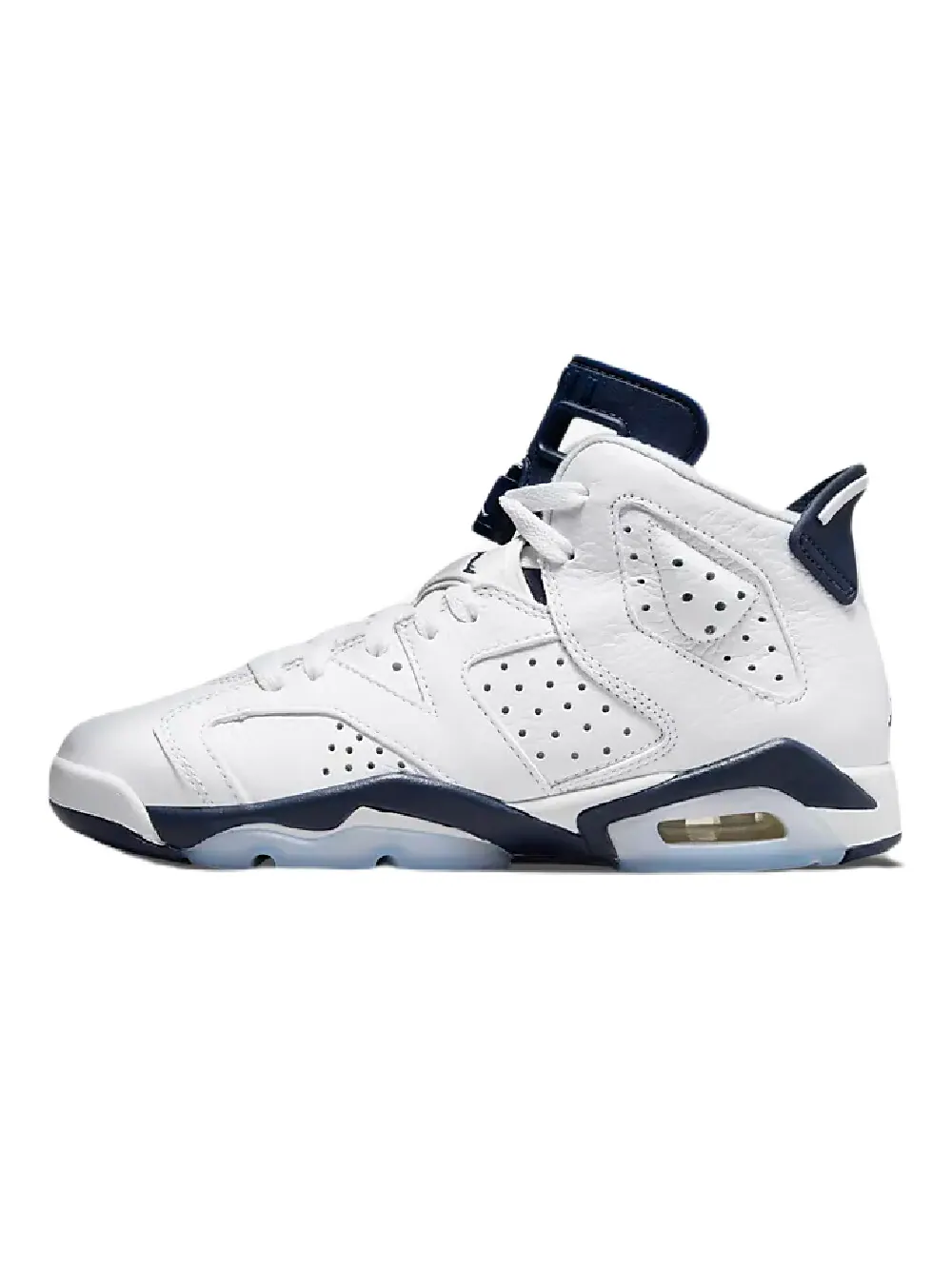 Детские кроссовки Nike Air Jordan 6 Retro — изображение 1 из 9, белый/темно-синий