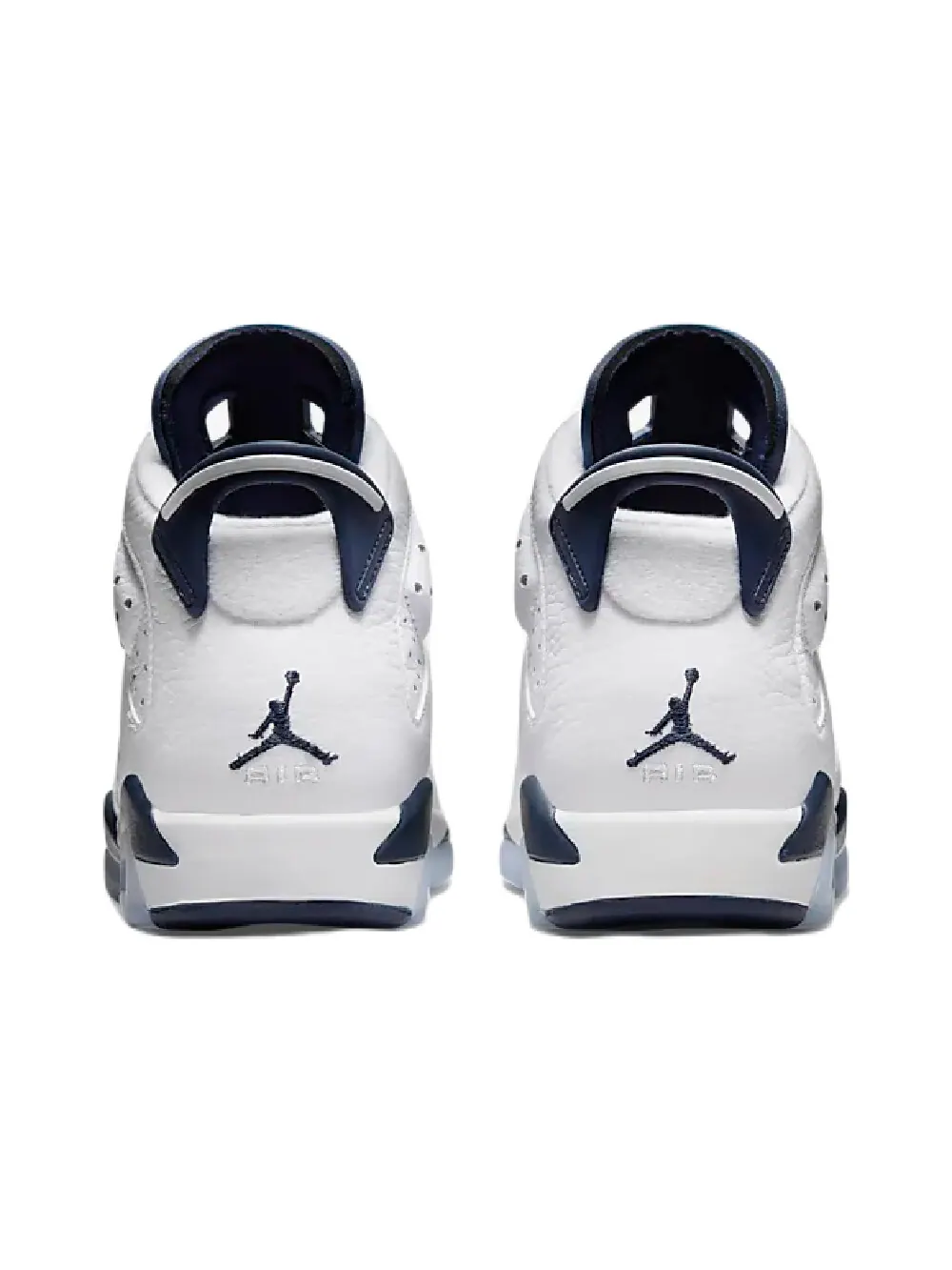 Детские кроссовки Nike Air Jordan 6 Retro — изображение 4 из 9, белый/темно-синий