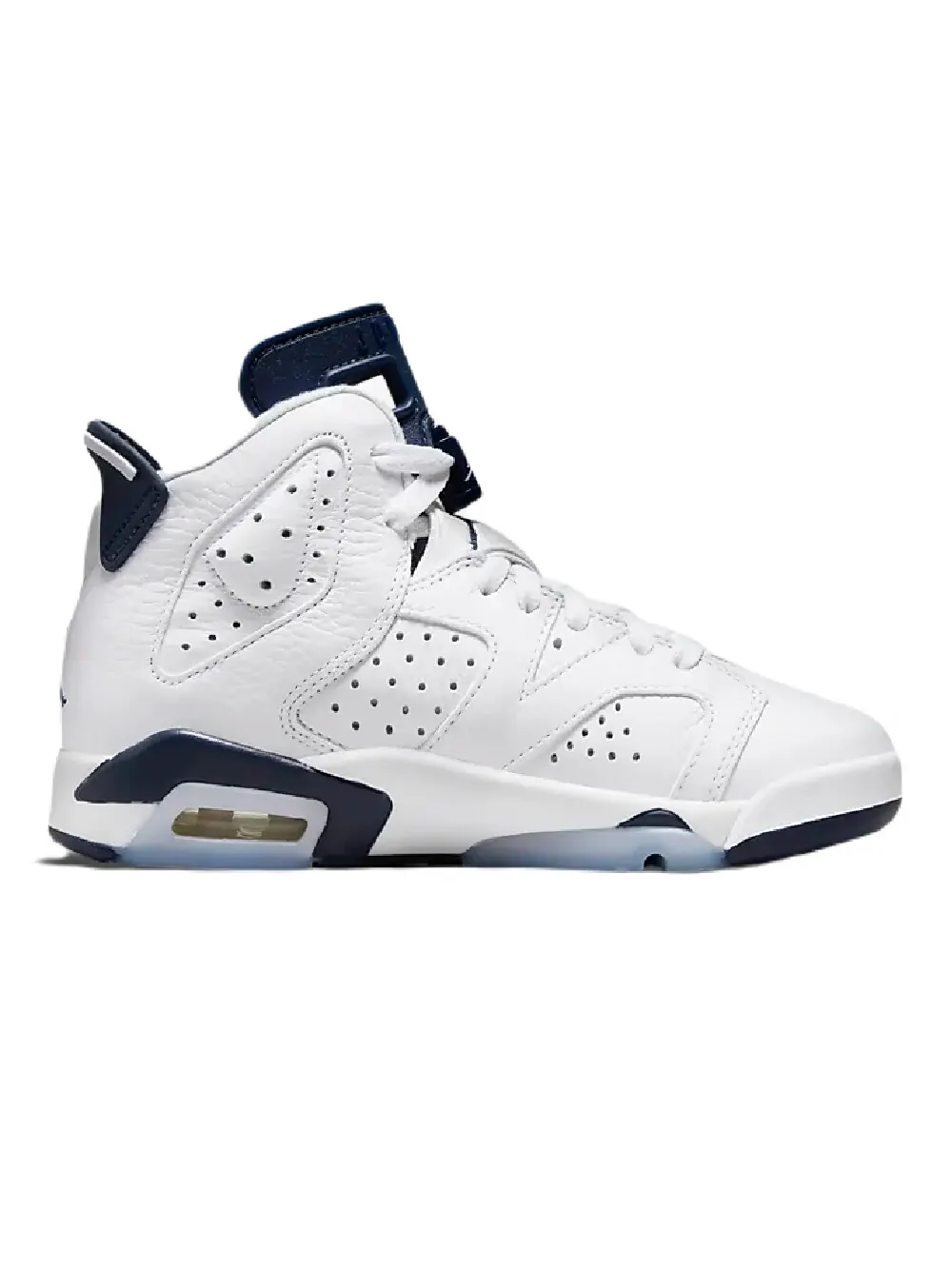 Детские кроссовки Nike Air Jordan 6 Retro — изображение 5 из 9, белый/темно-синий