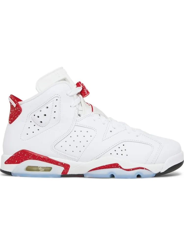 Кроссовки Air Jordan 6 Retro GS Red Oreo — изображение 1 из 8, белый
