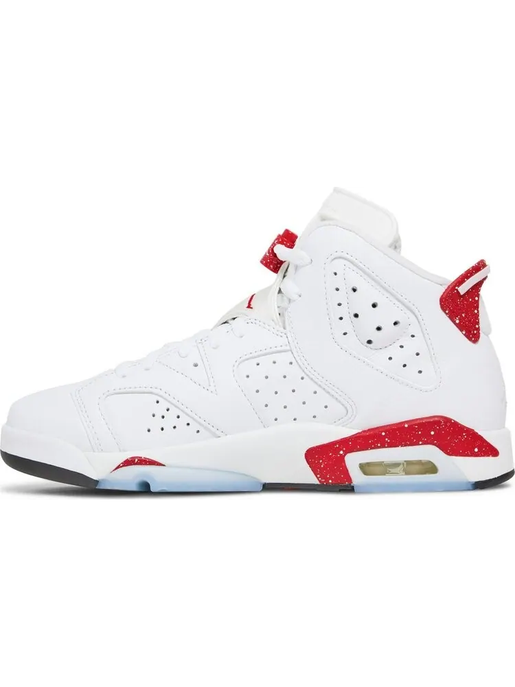 Кроссовки Air Jordan 6 Retro GS Red Oreo — изображение 3 из 8, белый