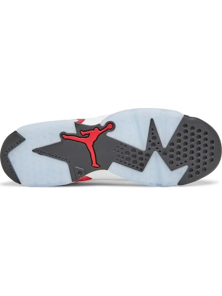 Кроссовки Air Jordan 6 Retro GS Red Oreo — изображение 4 из 8, белый