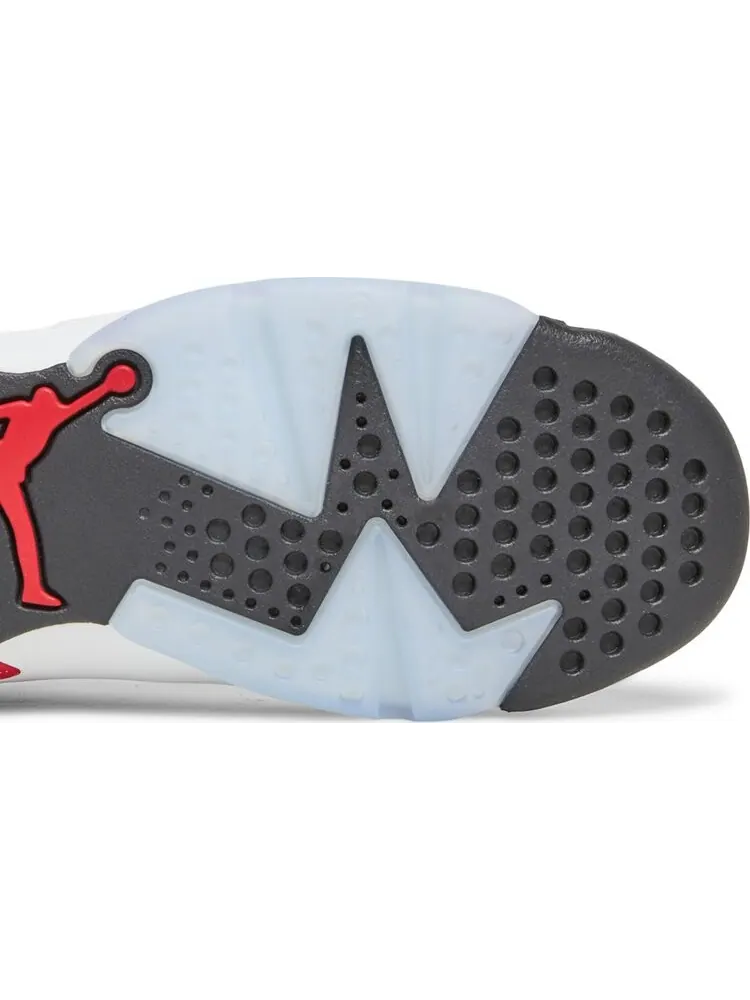 Кроссовки Air Jordan 6 Retro GS Red Oreo — изображение 5 из 8, белый