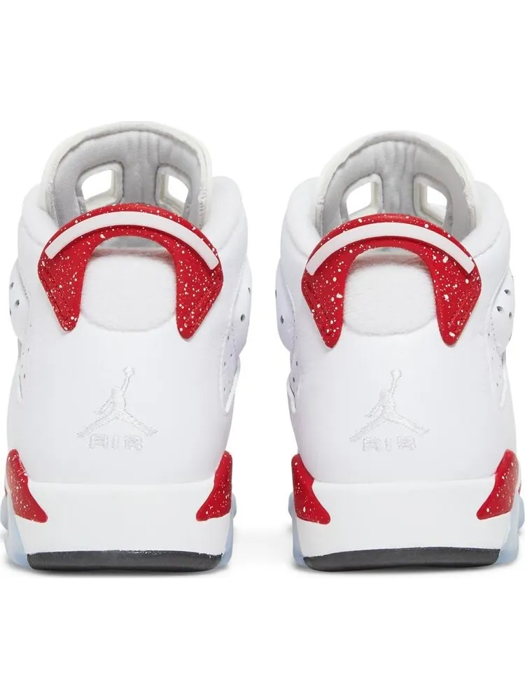 Кроссовки Air Jordan 6 Retro GS Red Oreo — изображение 6 из 8, белый