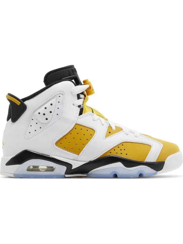 Кроссовки Air Jordan 6 Retro GS 'Yellow Ochre' — изображение 1 из 4, желтый