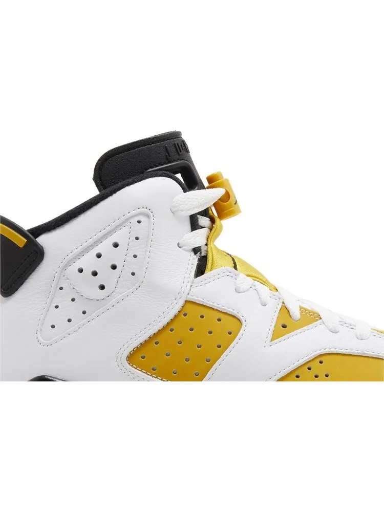 Кроссовки Air Jordan 6 Retro GS 'Yellow Ochre' — изображение 2 из 4, желтый