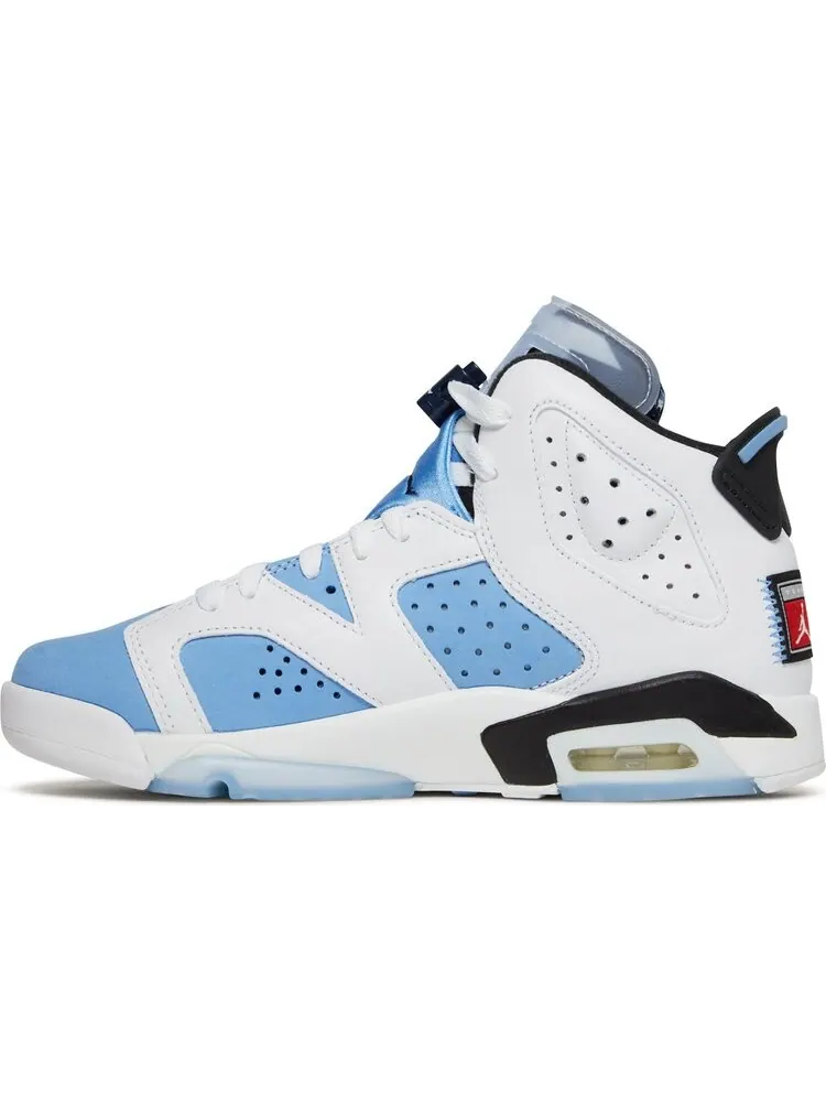 Кроссовки Air Jordan 6 Retro GS UNC Home — изображение 3 из 8, синий
