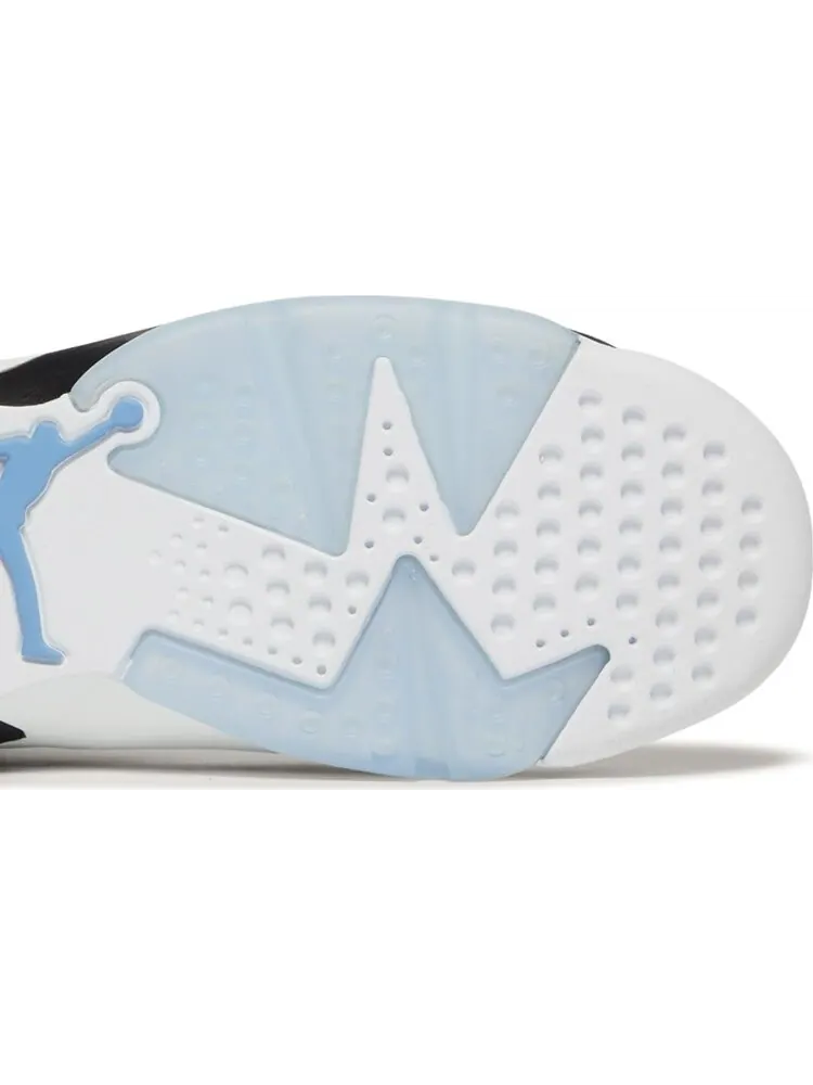 Кроссовки Air Jordan 6 Retro GS UNC Home — изображение 5 из 8, синий
