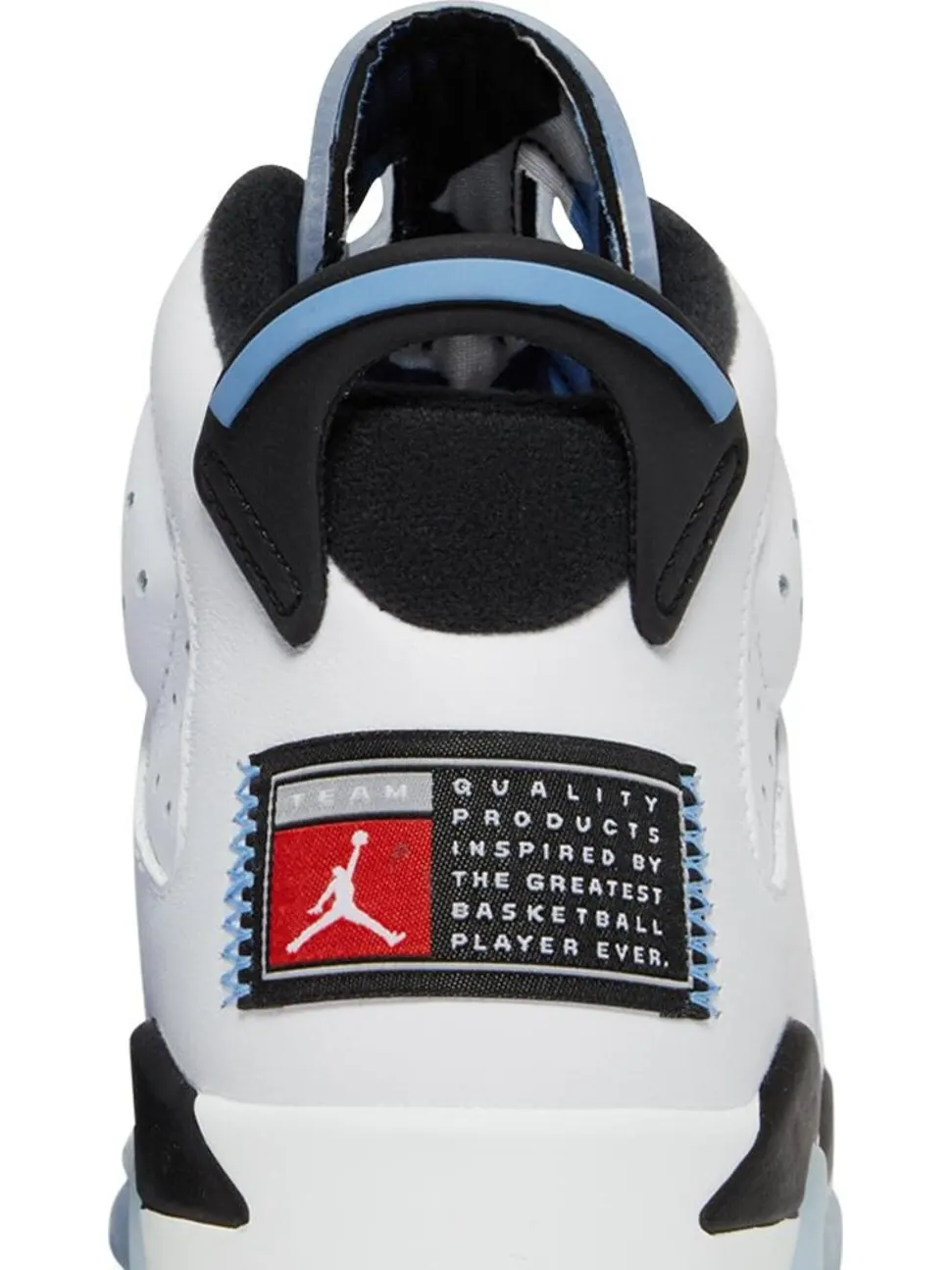 Кроссовки Air Jordan 6 Retro GS UNC Home — изображение 7 из 8, синий
