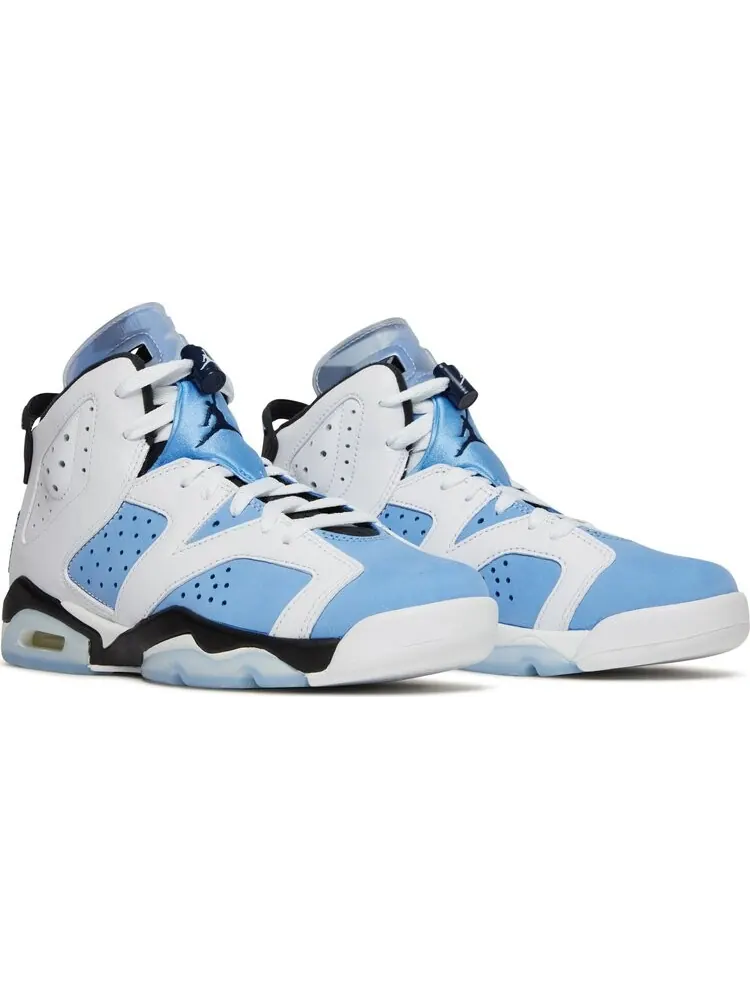 Кроссовки Air Jordan 6 Retro GS UNC Home — изображение 8 из 8, синий