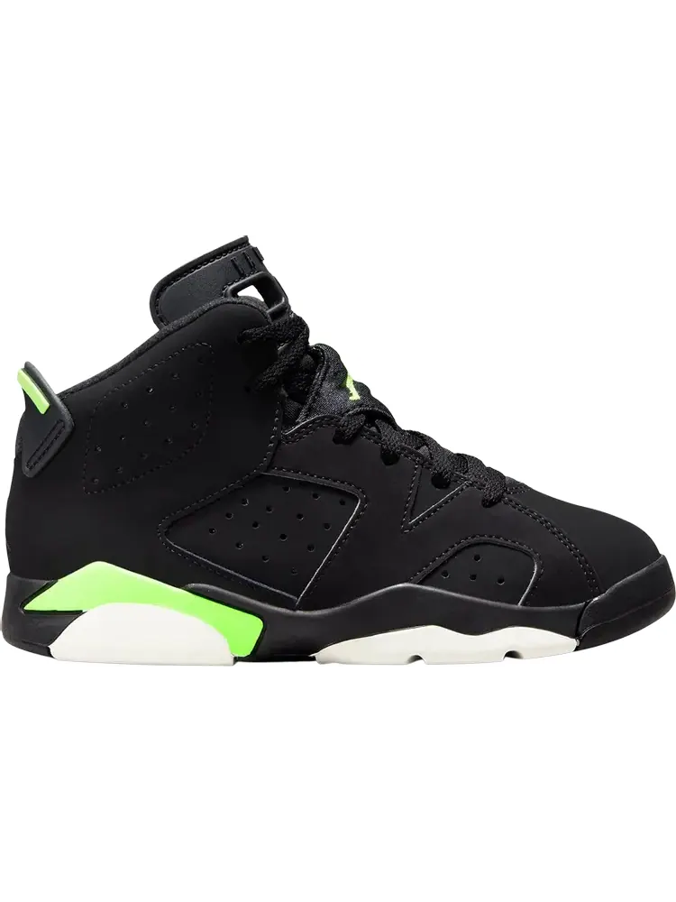 Кроссовки Air Jordan 6 Retro PS Electric Green — изображение 1 из 1, черный