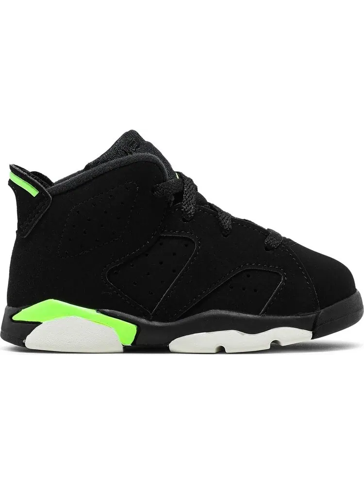 Кроссовки Air Jordan 6 Retro TD Electric Green — изображение 1 из 8, черный