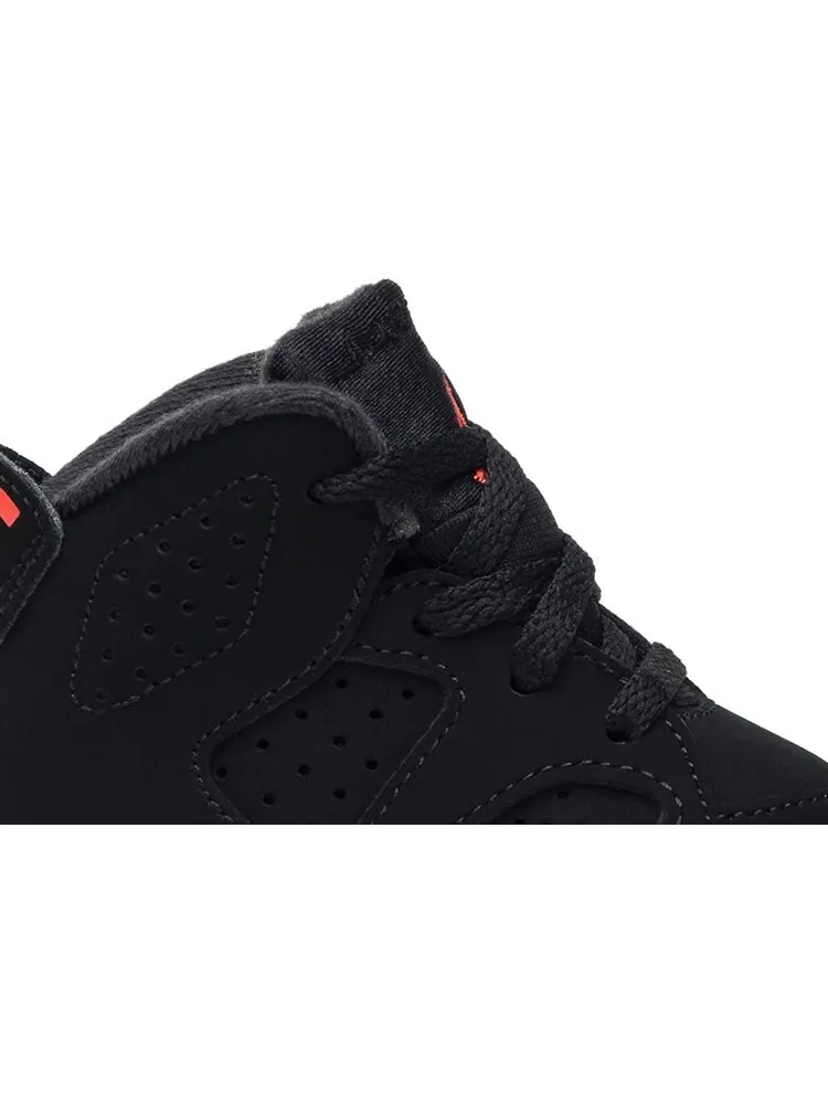 Кроссовки Air Jordan 6 Retro TD Infrared 2019 — изображение 2 из 8, черный