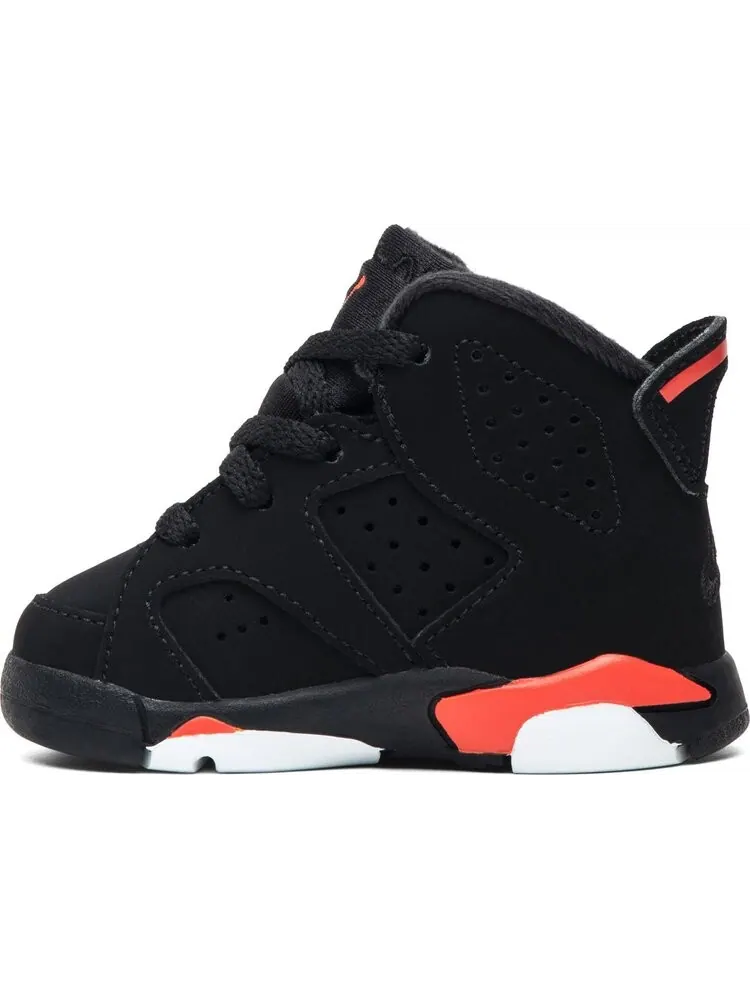 Кроссовки Air Jordan 6 Retro TD Infrared 2019 — изображение 3 из 8, черный