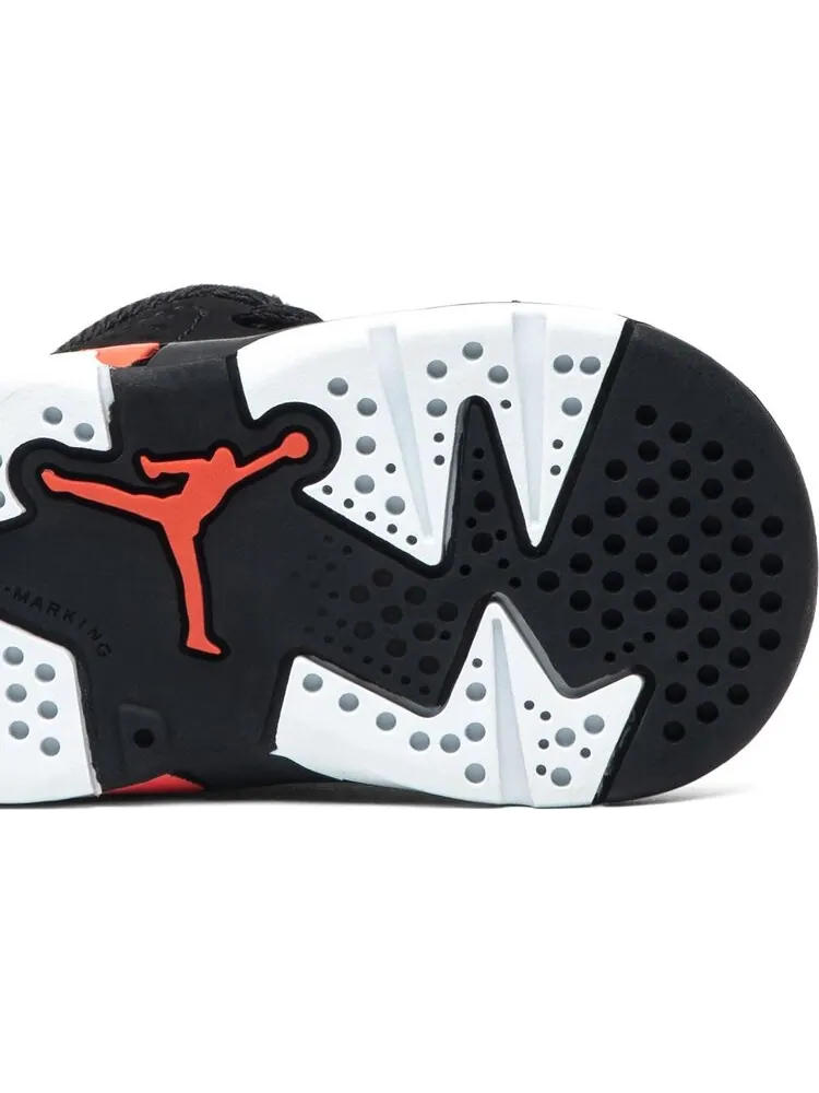 Кроссовки Air Jordan 6 Retro TD Infrared 2019 — изображение 5 из 8, черный