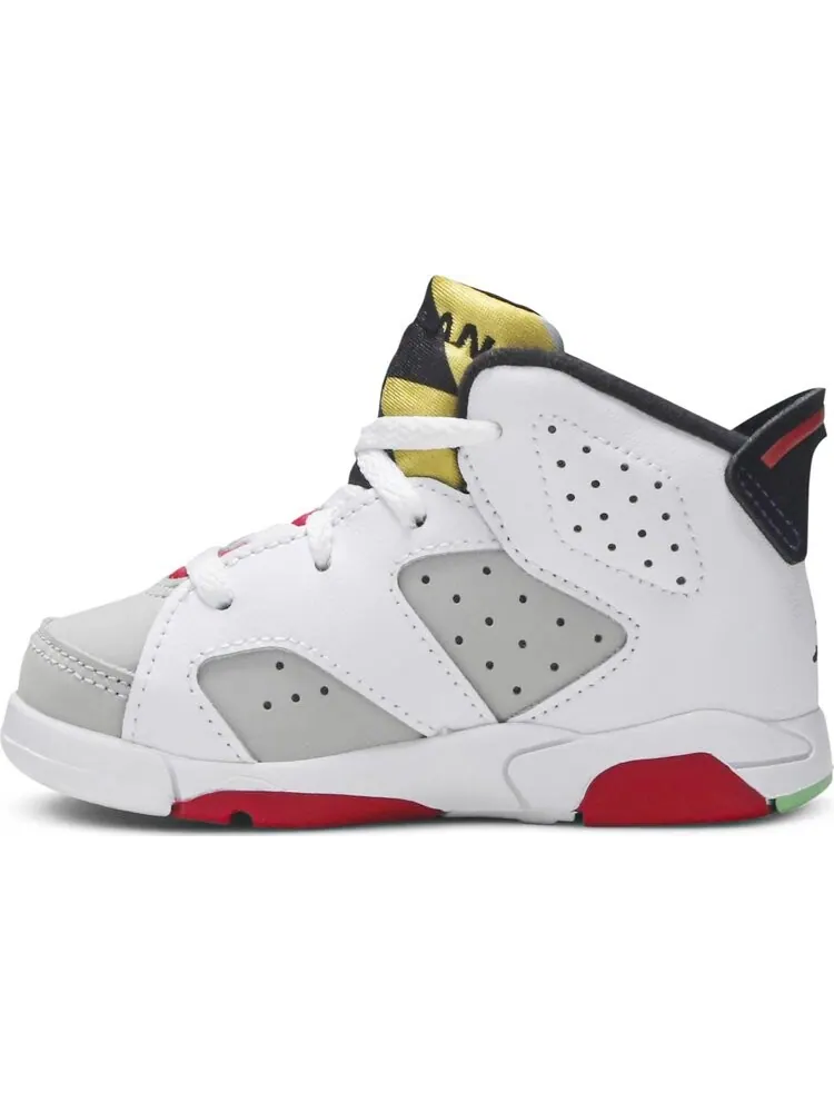 Кроссовки Air Jordan 6 Retro TD Hare — изображение 3 из 8, белый