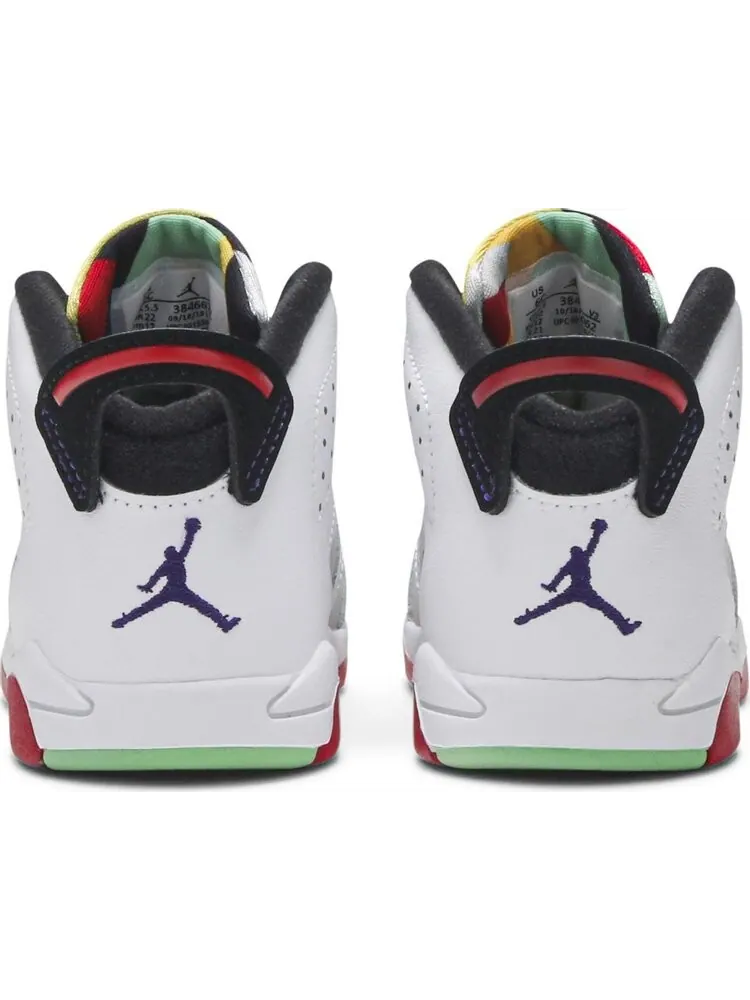 Кроссовки Air Jordan 6 Retro TD Hare — изображение 6 из 8, белый