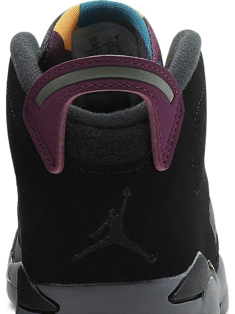 Кроссовки Air Jordan 6 Retro TD Bordeaux — изображение 7 из 8, черный