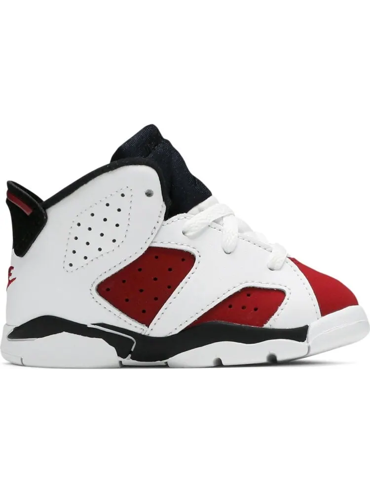 Кроссовки Air Jordan 6 Retro TD Carmine 2021 — изображение 1 из 8, белый