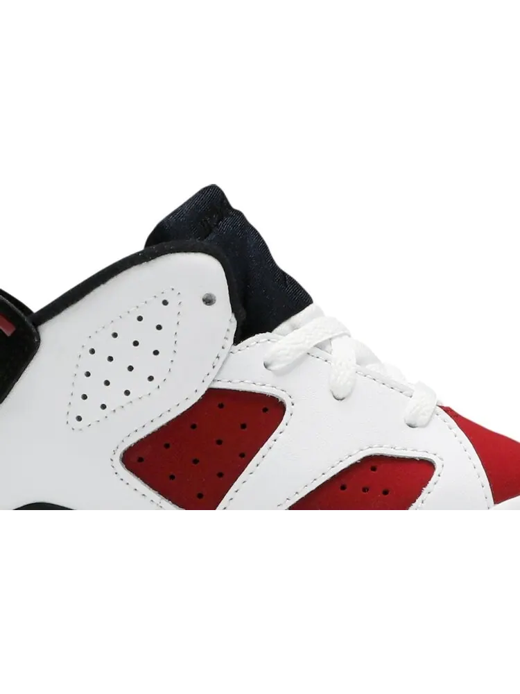 Кроссовки Air Jordan 6 Retro TD Carmine 2021 — изображение 2 из 8, белый