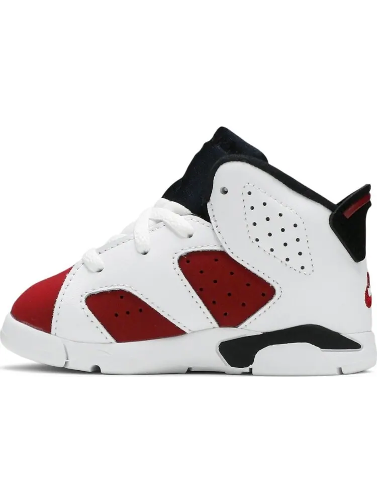 Кроссовки Air Jordan 6 Retro TD Carmine 2021 — изображение 3 из 8, белый