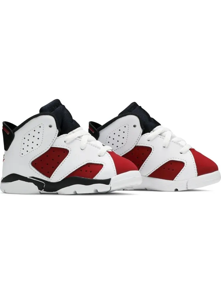 Кроссовки Air Jordan 6 Retro TD Carmine 2021 — изображение 8 из 8, белый