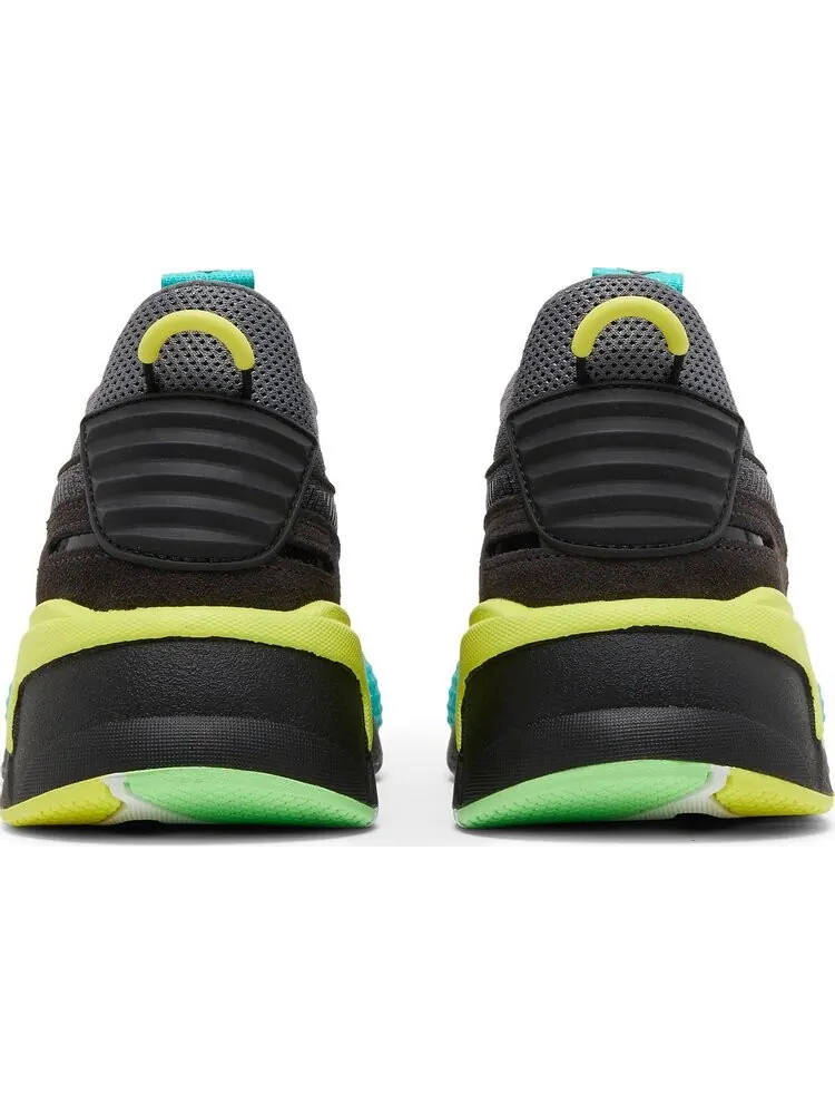 Кроссовки Puma RS-X Highlighter Castlerock Fluorescent Yellow — изображение 6 из 8, серый