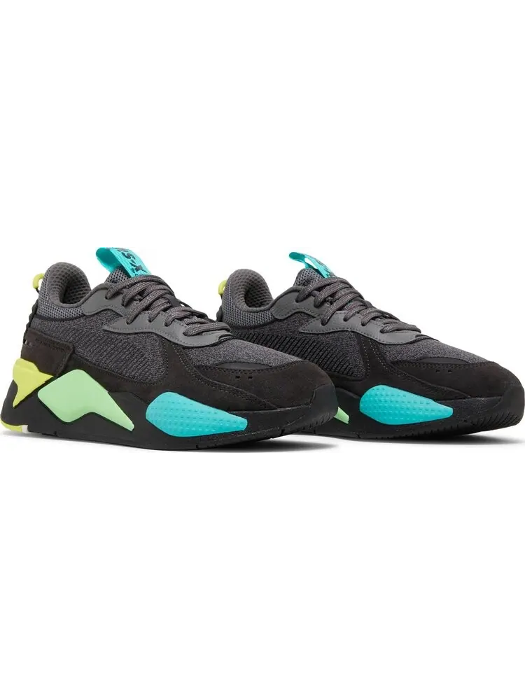 Кроссовки Puma RS-X Highlighter Castlerock Fluorescent Yellow — изображение 8 из 8, серый