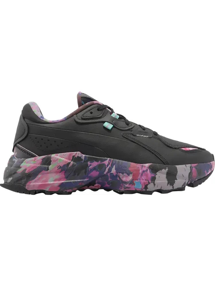 Кроссовки Puma Wmns Orkid Floral - Black Elektro Aqua — изображение 1 из 1, черный