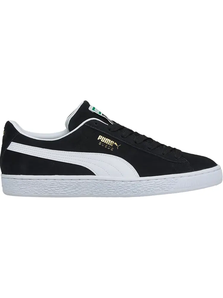 Кроссовки Puma Suede Croc Black White — изображение 1 из 1, черный