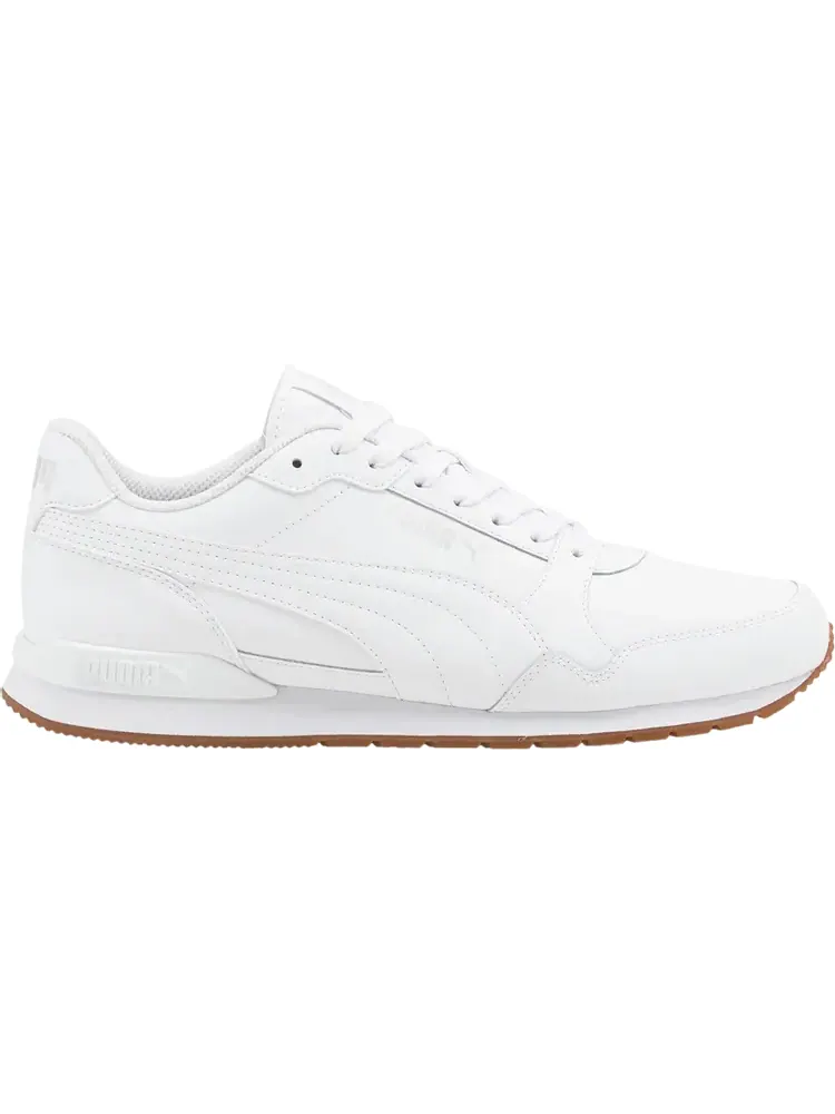 Кроссовки Puma ST Runner v3 Leather White Gum — изображение 1 из 1, белый