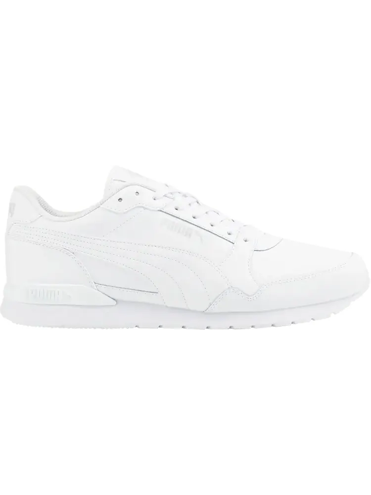 Кроссовки Puma ST Runner v3 Leather White Grey Violet — изображение 1 из 1, белый