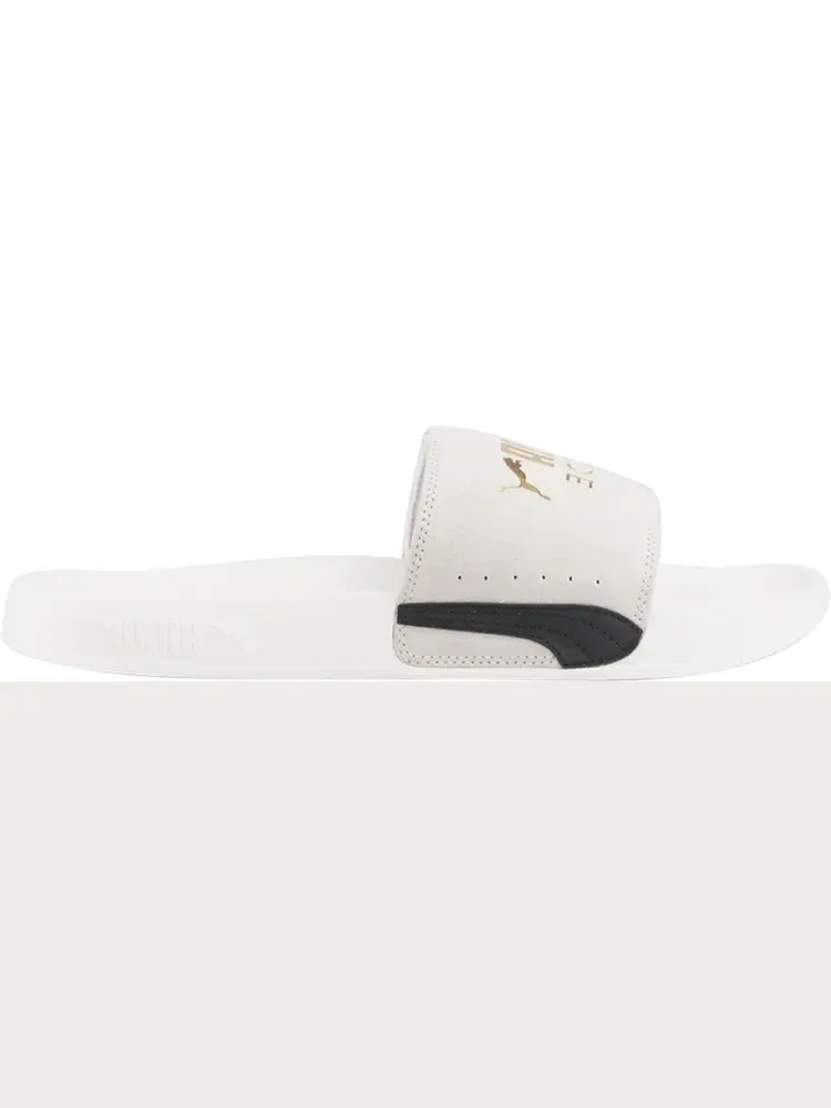 Сандалии Puma Leadcat 2.0 Suede Classic Slide Marshmallow — изображение 1 из 1, белый