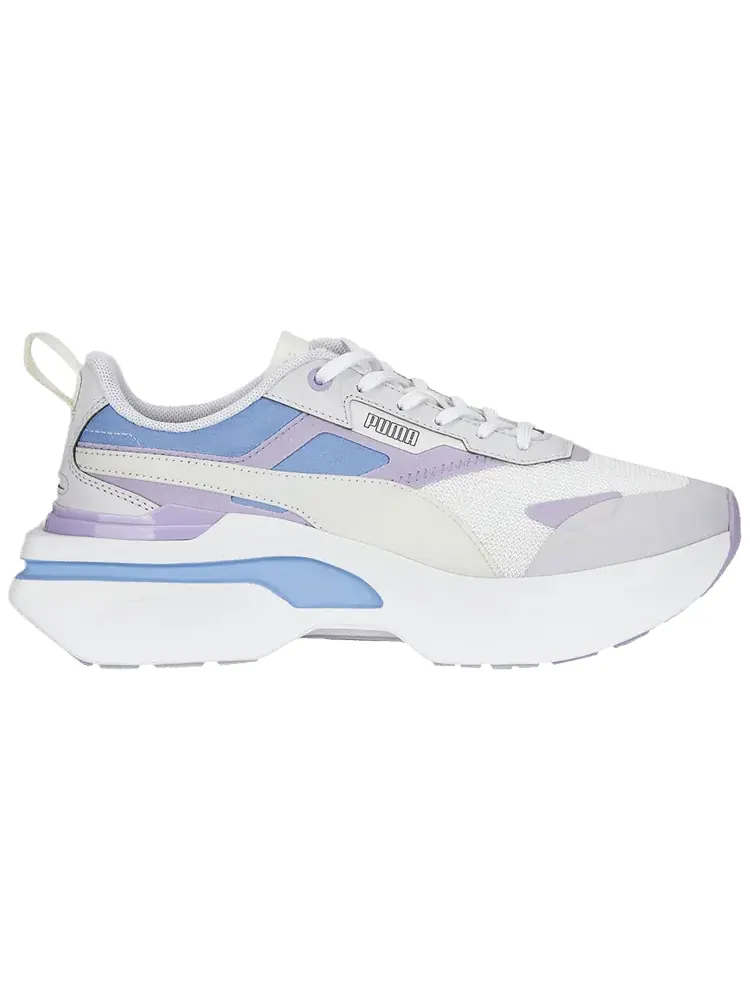 Кроссовки Puma Wmns Kosmo Rider 'Pop - White Vivid Violet' — изображение 1 из 1, белый фиолетовый