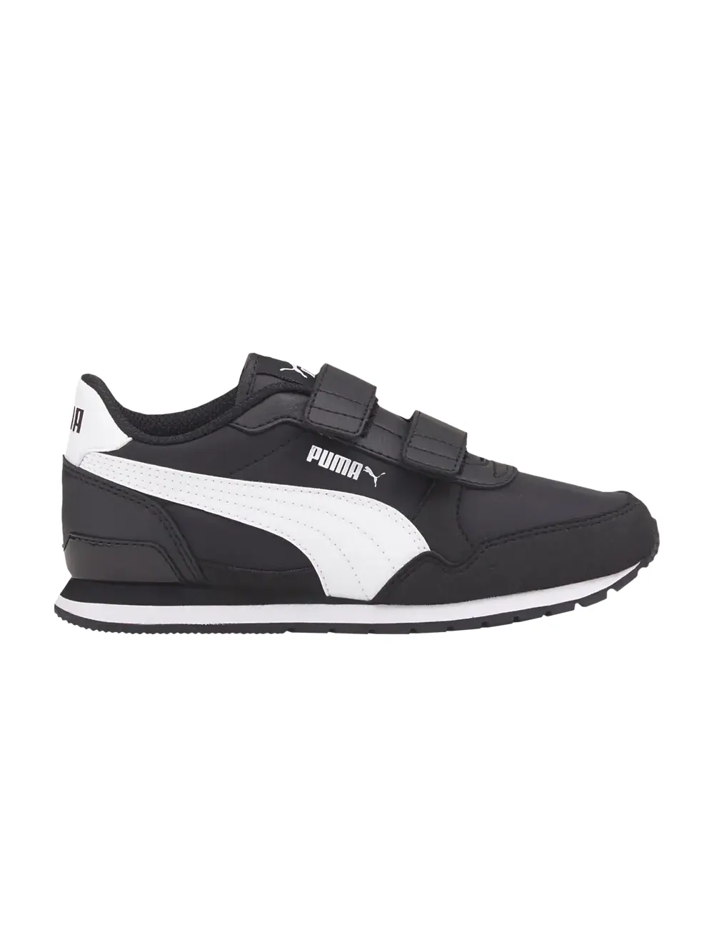 Кроссовки ST Runner v3 Nylon Little Kid Puma — изображение 1 из 1, черный/белый