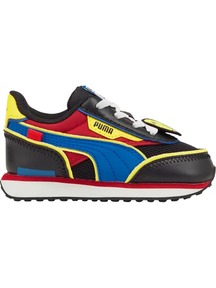 Кроссовки Puma SmileyWorld x Future Rider Infant Black Royal Blue — изображение 1 из 1, черный