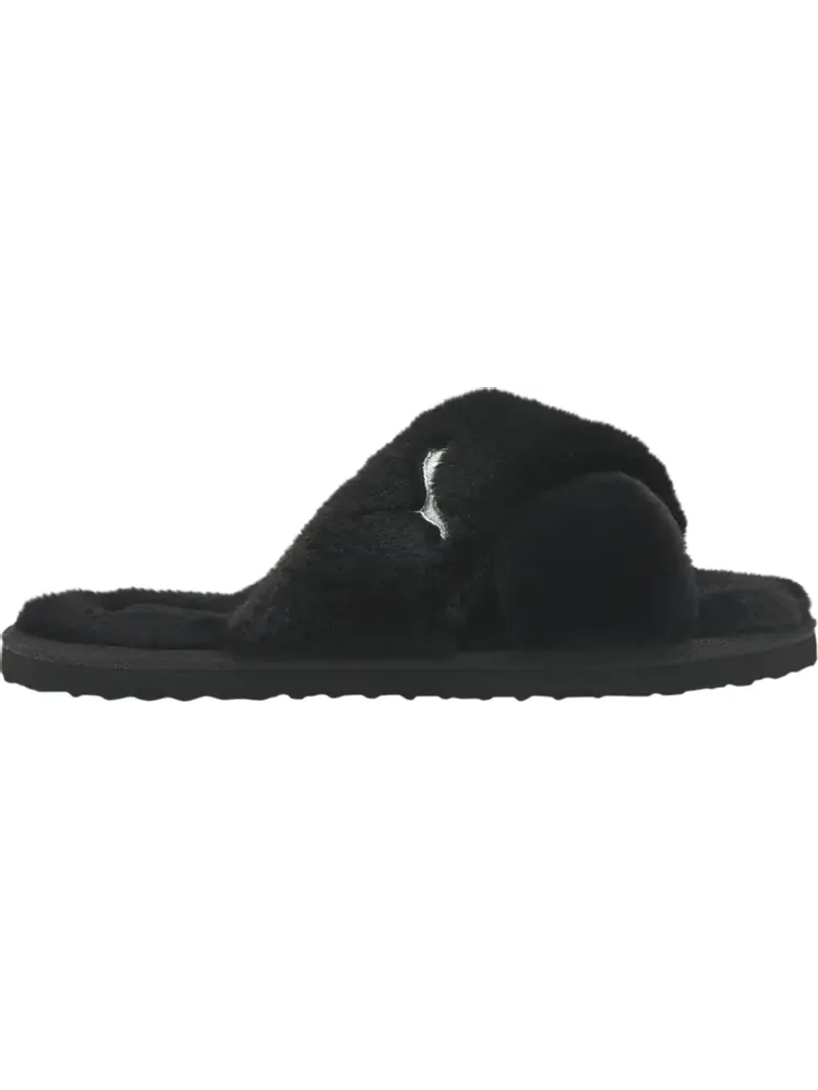 Сандалии Puma Wmns Fluff X Strap Slide Black — изображение 1 из 1, черный