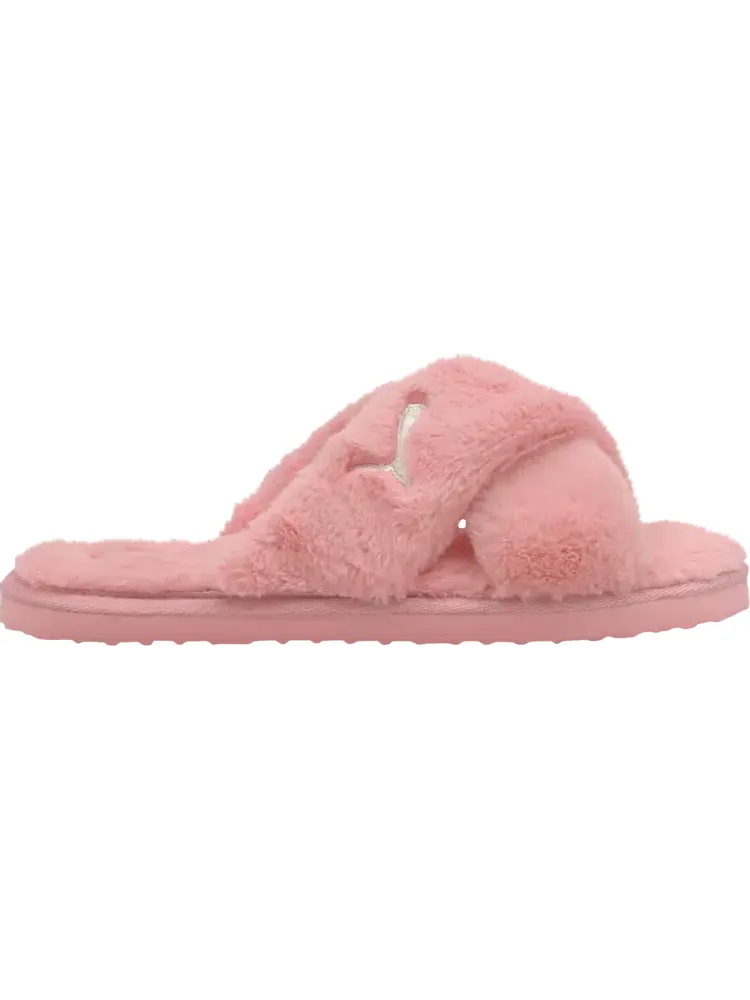Сандалии Puma Wmns Fluff X Strap Slide Lotus — изображение 1 из 1, розовый
