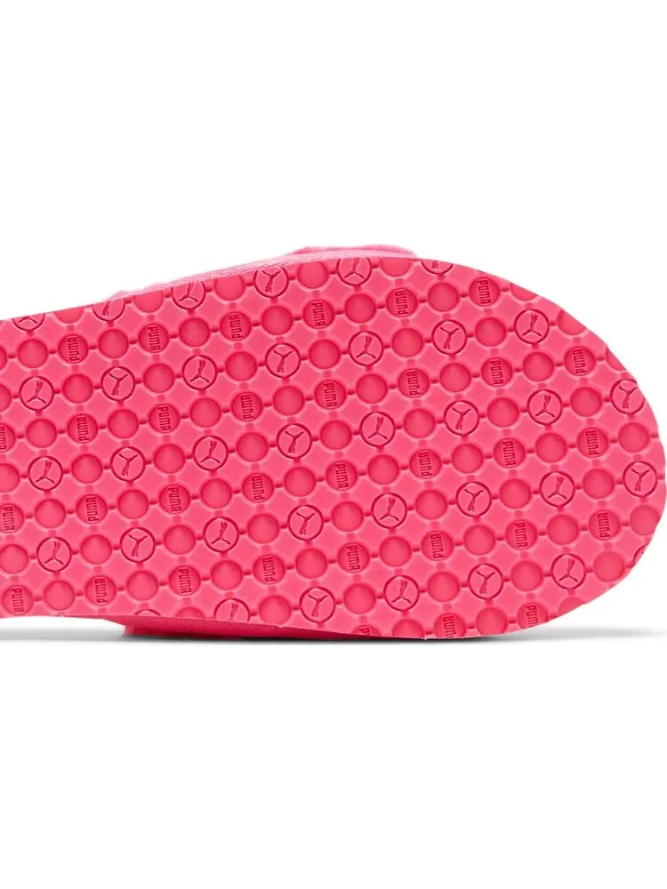Сандалии Puma Wmns Fluff Slide Fluo Pink — изображение 5 из 8, розовый
