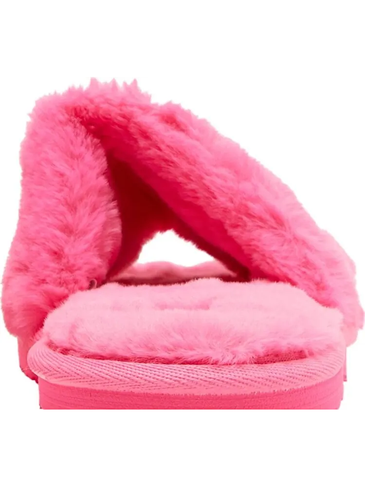 Сандалии Puma Wmns Fluff Slide Fluo Pink — изображение 7 из 8, розовый