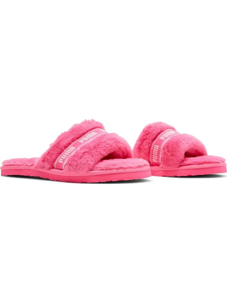 Сандалии Puma Wmns Fluff Slide Fluo Pink — изображение 8 из 8, розовый