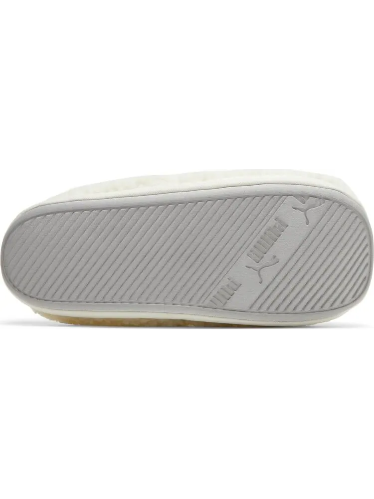 Сандалии Puma Scuff Sherpa Slippers Whisper White — изображение 4 из 8, белый