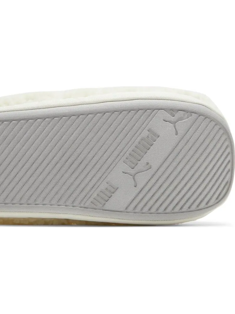 Сандалии Puma Scuff Sherpa Slippers Whisper White — изображение 5 из 8, белый