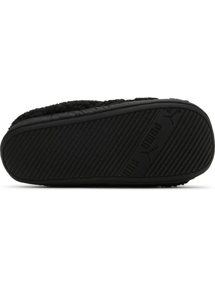 Сандалии Puma Scuff Sherpa Slippers Black — изображение 4 из 8, черный