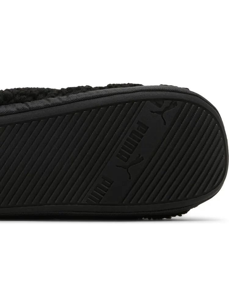Сандалии Puma Scuff Sherpa Slippers Black — изображение 5 из 8, черный