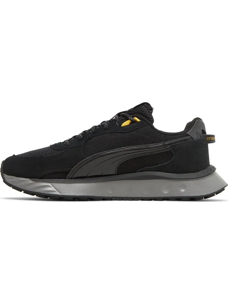 Кроссовки Puma Neymar Jr. x Wild Rider Black Castlerock — изображение 3 из 8, черный