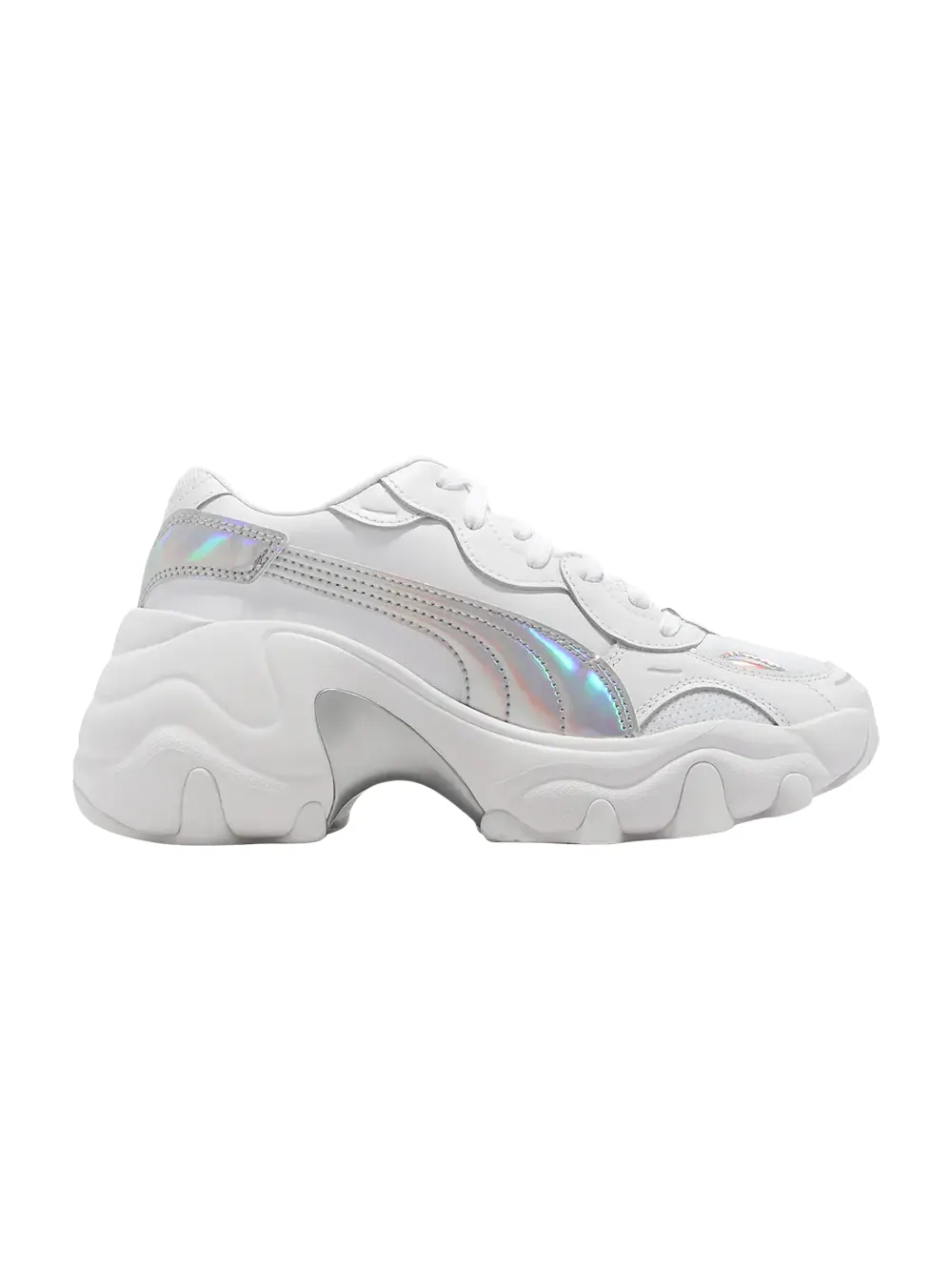 Кроссовки Wmns Pulsar Wedge Puma — изображение 1 из 1, белый/серебристый
